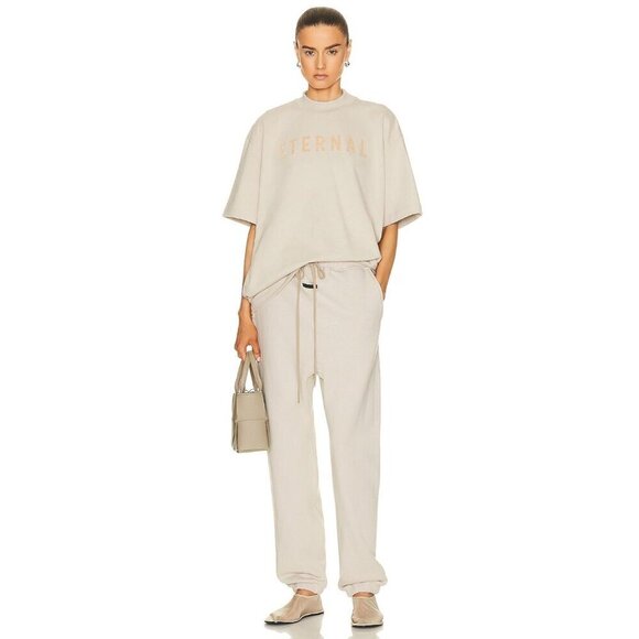 Fear of God Pants - Fear of God Eternal Classic Sweatpants in Cement Medium New Womens Joggers